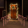 LED Zuckerstangen Lichterkette, Outdoor 7er